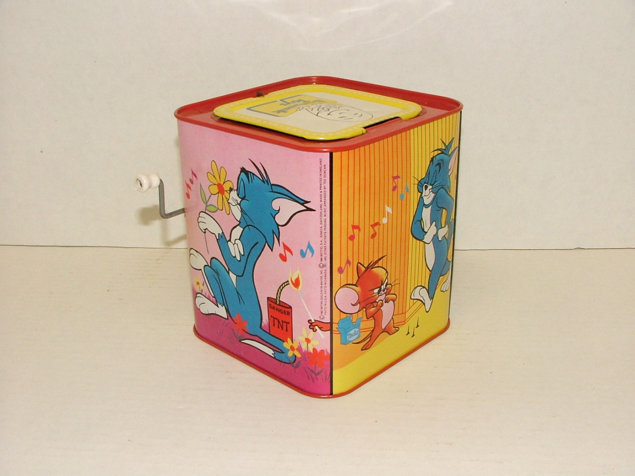 *1968 MATTEL TOM AND JERRY JACK IN THE MUSIC BOX eBay